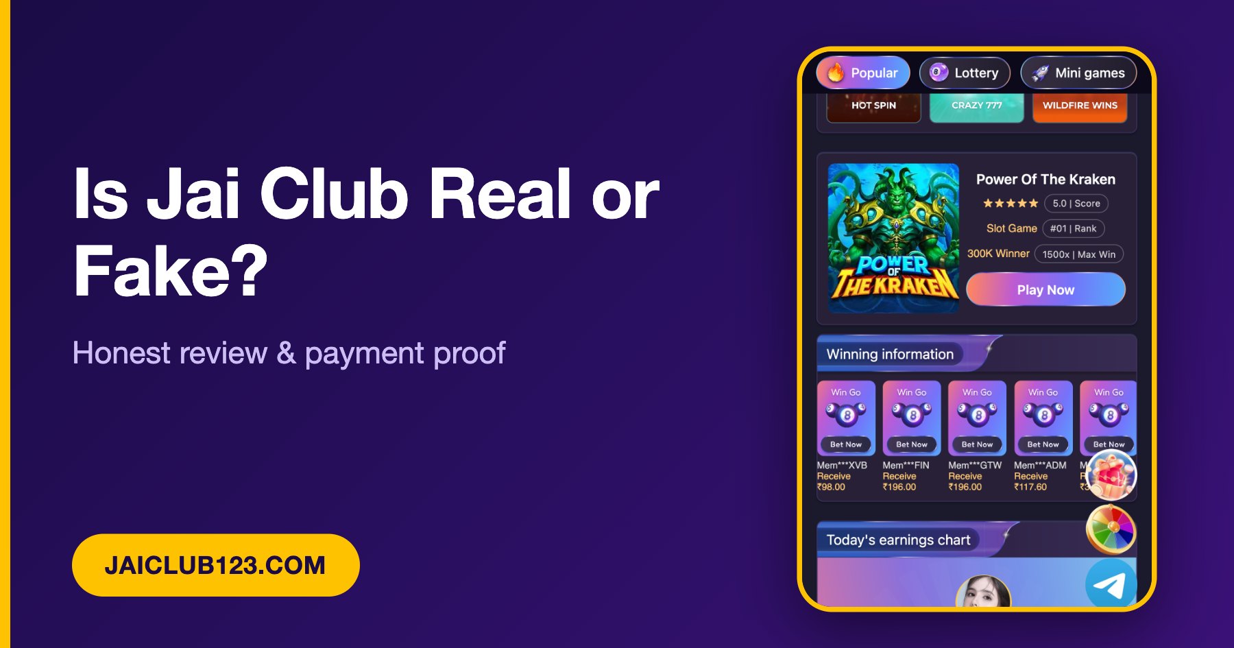 Is Jai Club real or fake honest review banner